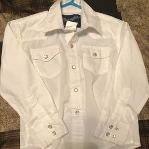 Boys wrangler shirt